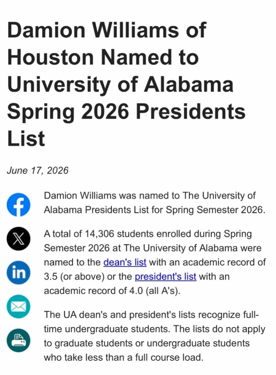 Damion Williams Achievement